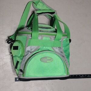 Green and Gray Cooler Bag